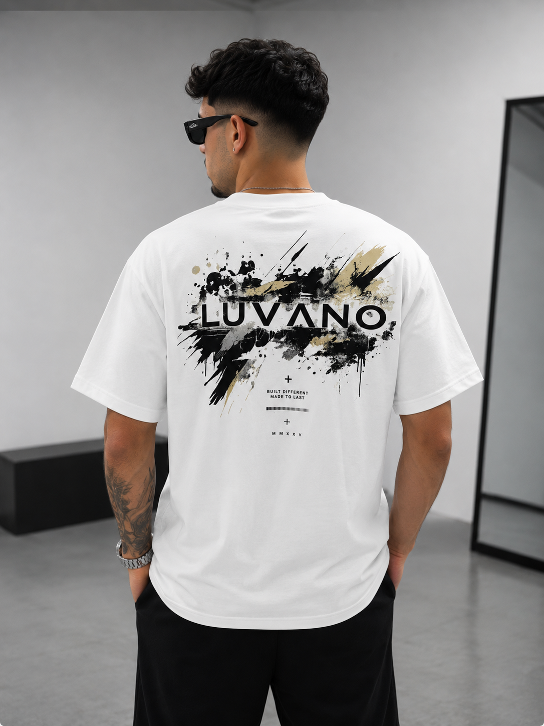 LUVANO Oversized Premium Tee